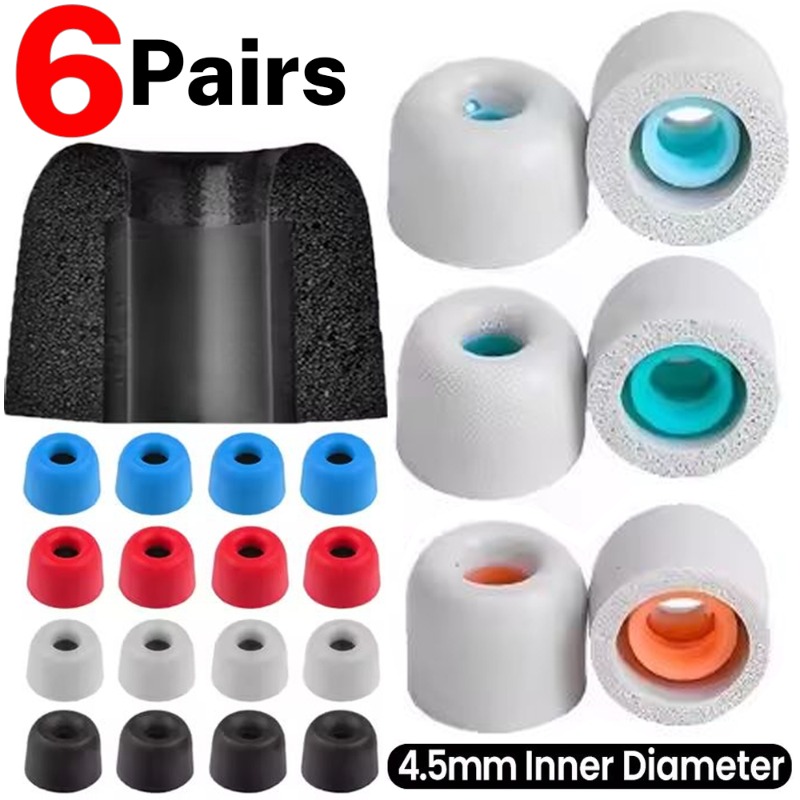 Sound Dampening Foam - 6/1 쌍 소프트 메모리 폼 이어