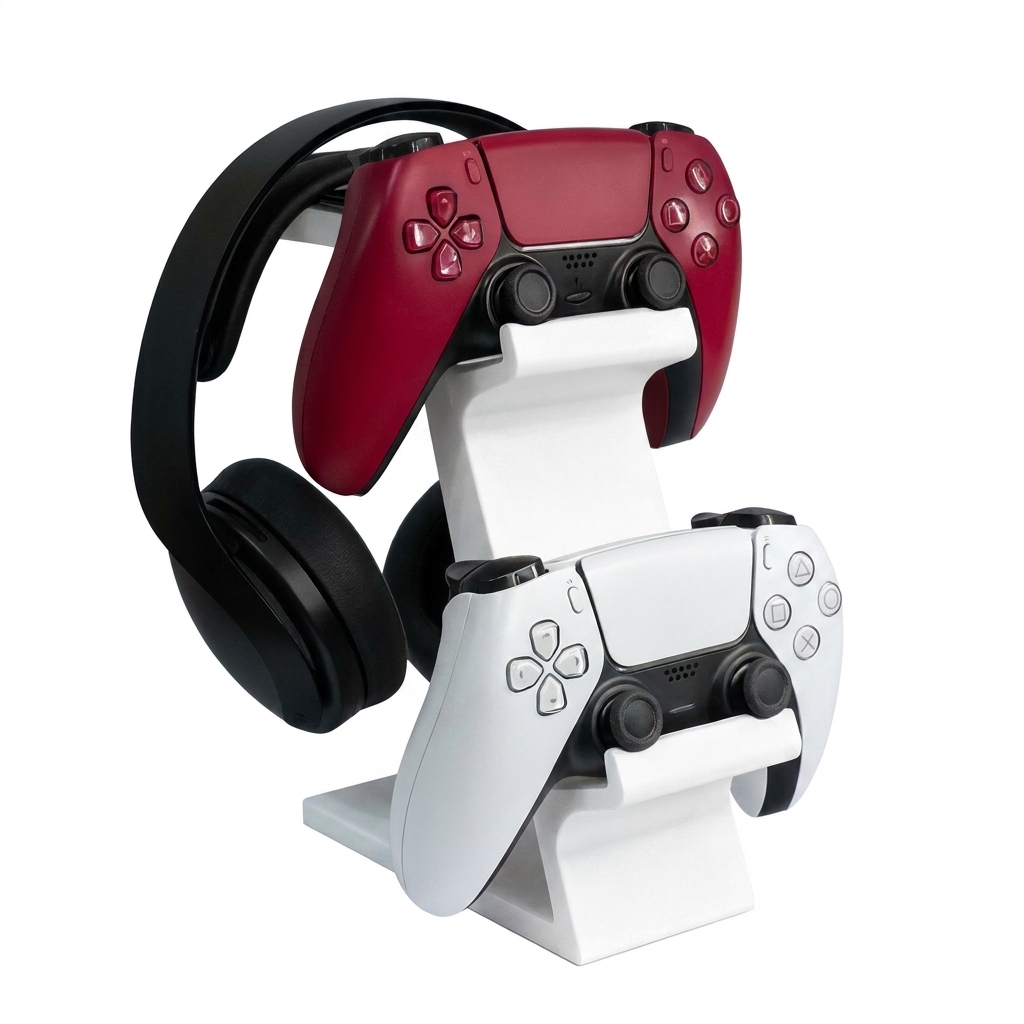 Esports Gaming Controller - 3D 프린팅 게임 컨트롤러 헤드폰 통합