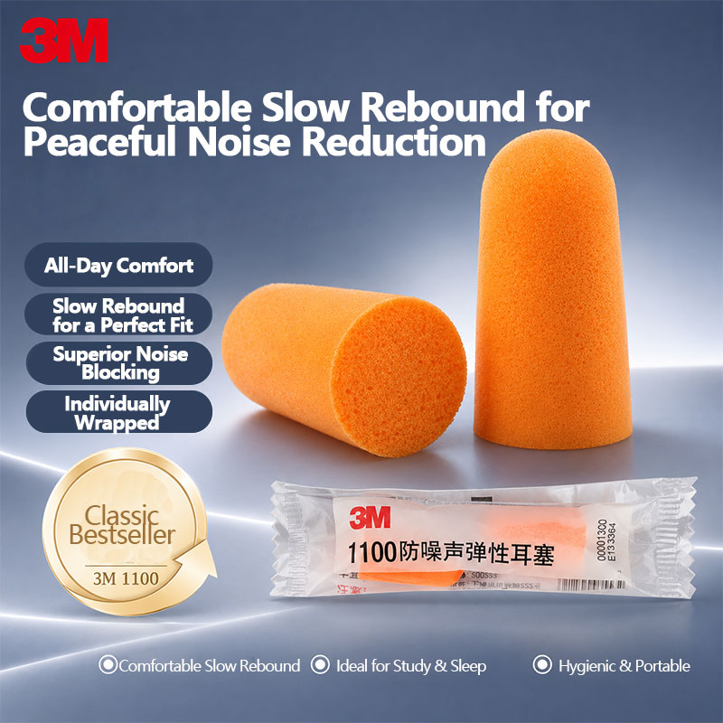 Sound Dampening Foam - 20쌍】3M 소프트 폼 귀마개 산업용 등급