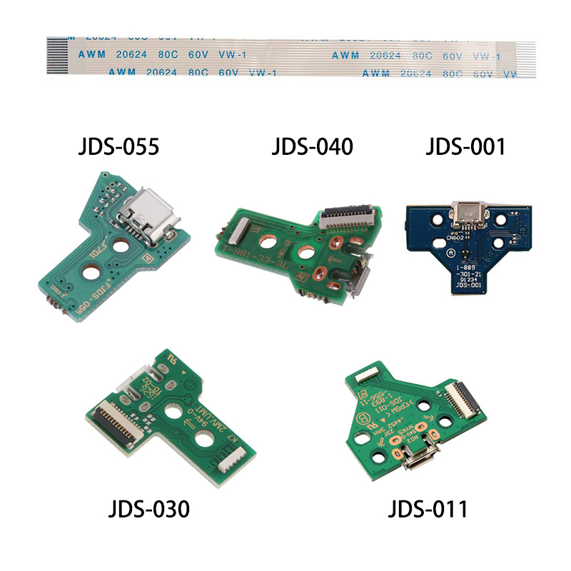 USB 충전 포트 소켓 회로 기판, PS4 컨트롤러용  - Esports Gaming Controller 리뷰 및 가격