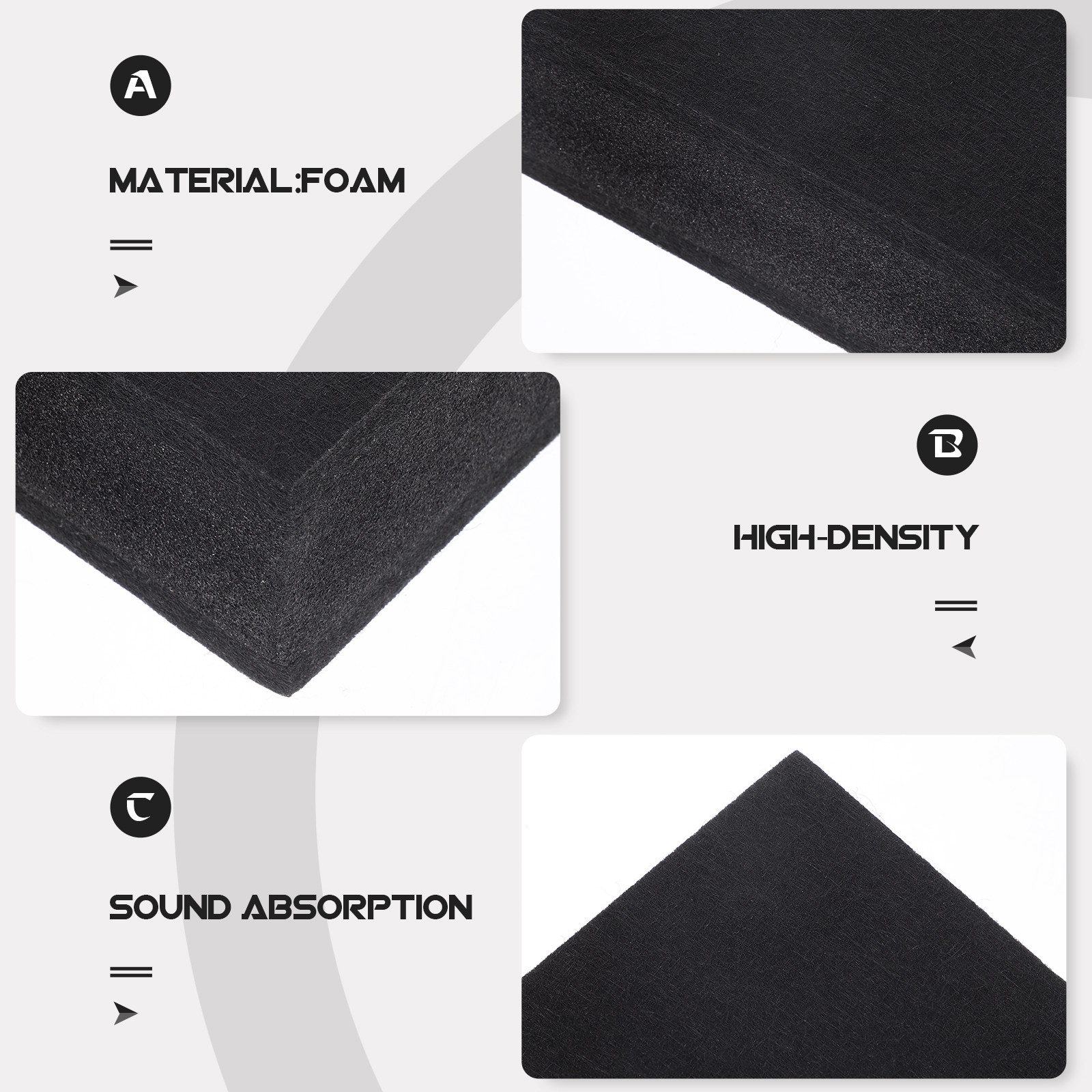 스튜디오 모니터 소음 차단 패드 폼 서브우퍼 스피커 플 - Sound Dampening Foam 리뷰 및 가격