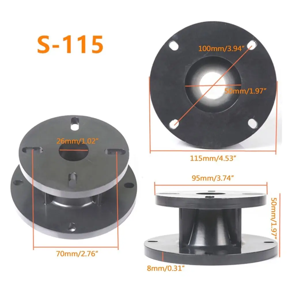 1Pcs ABS 트위터 혼 컨버터 38-26mm 50- - Sound Dampening Foam 리뷰 및 가격