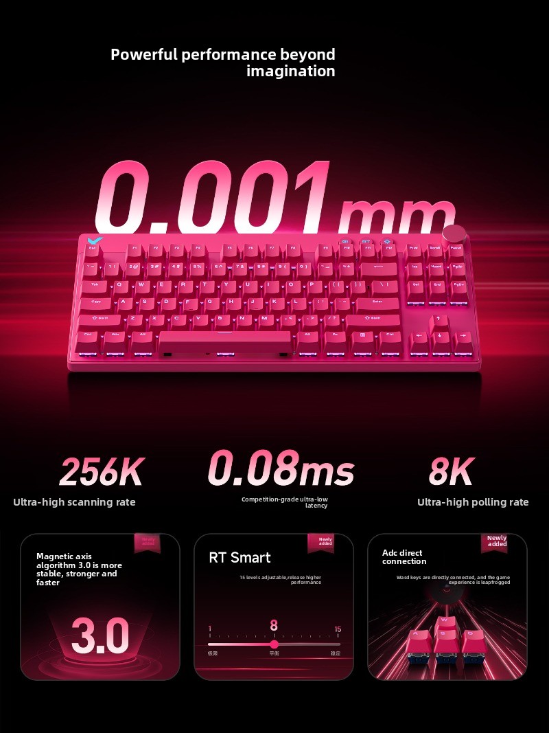 MCHOSE 믹스 87 슈퍼 경쟁 버전 마그네틱 축 키 - Esports Gaming Competition 리뷰 및 가격
