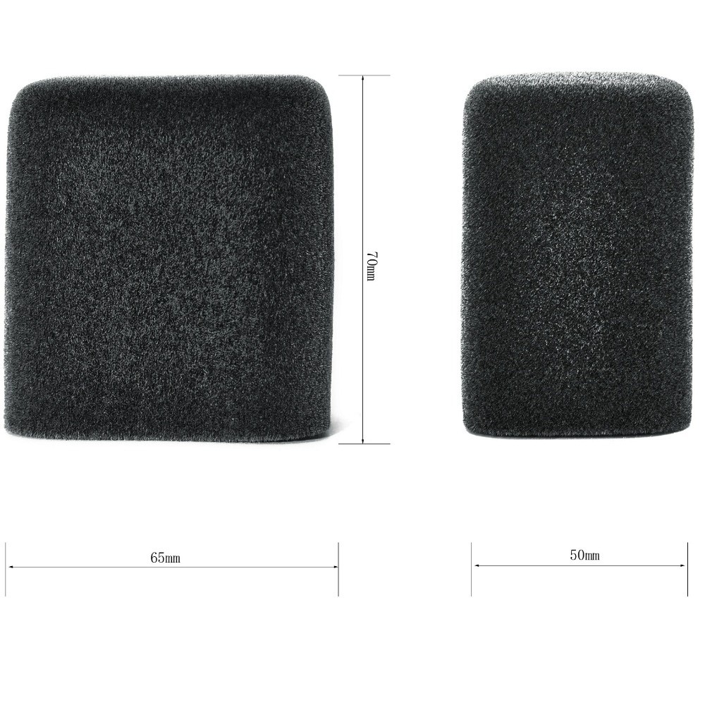 1pcs 교체용 마이크 윈드스크린 커버 플록드 스폰지  - Sound Dampening Foam 리뷰 및 가격