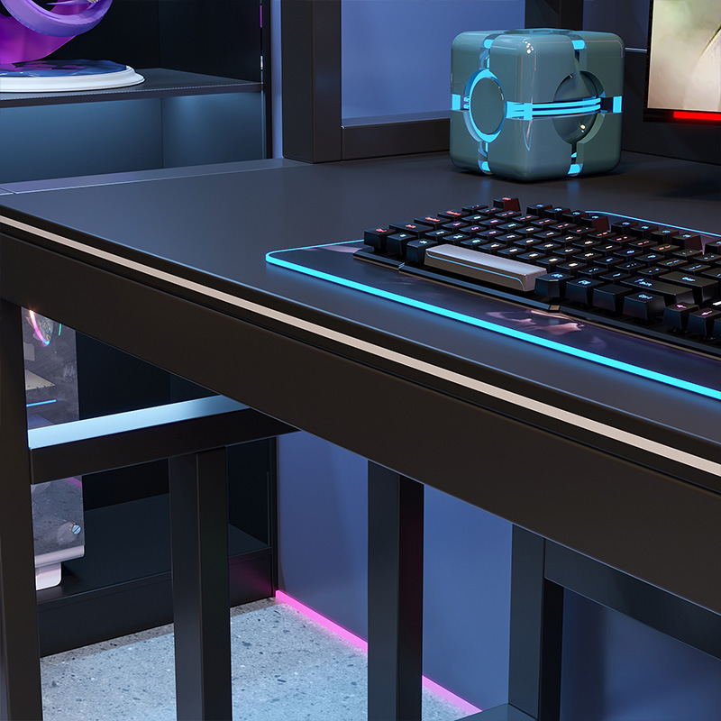사무실 책상과 의자 세트 e-스포츠 책상 가정용 책장  - Esports Gaming Competition 리뷰 및 가격